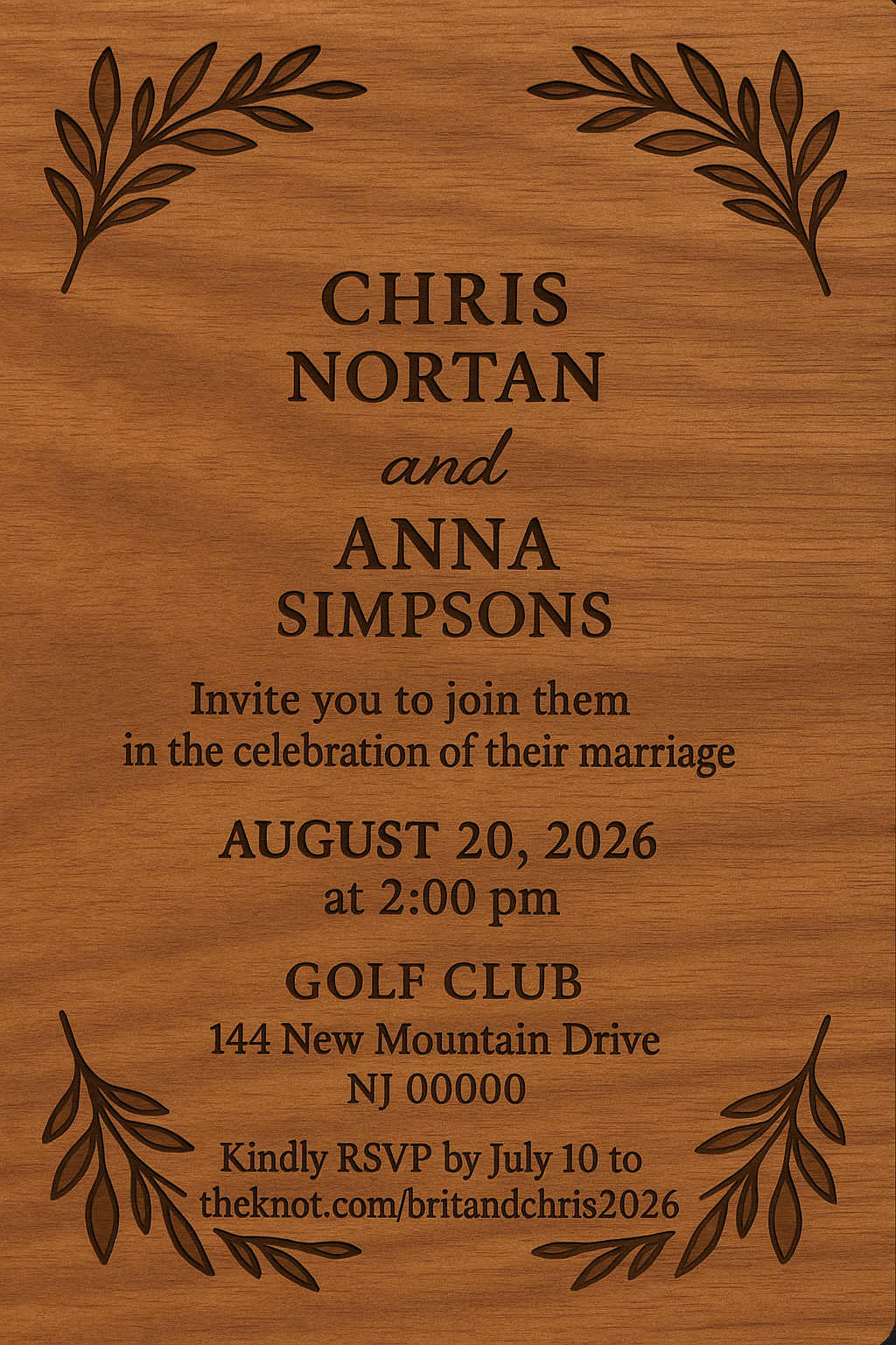 Invitation cards